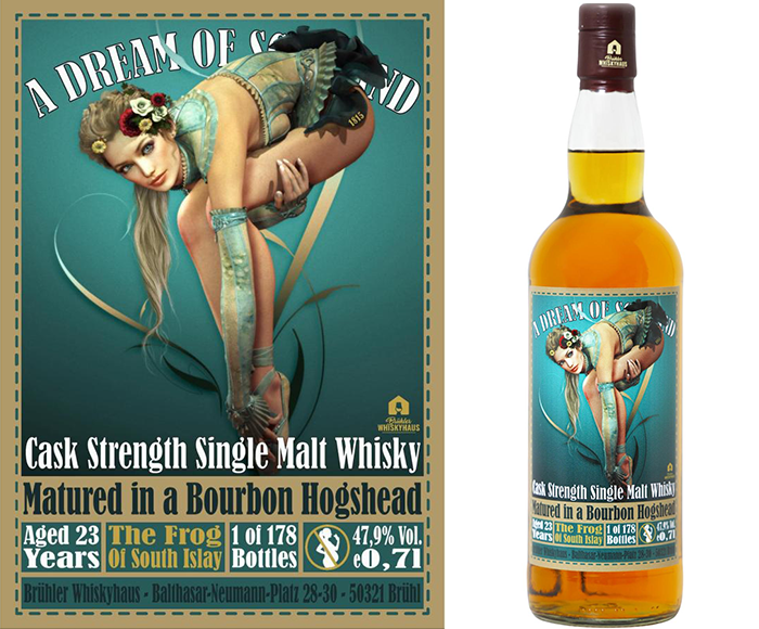 Datei:The Frog of South Islay 23-year-old (Bourbon Hogshead).png