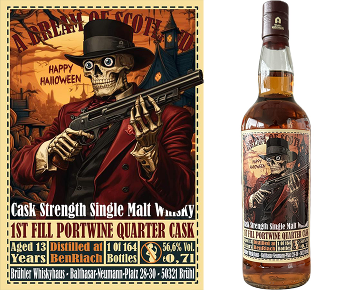 Datei:BenRiach 13-year-old 1st Fill Portwine Quarter.png