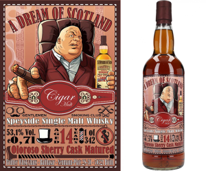 Speyside Single Malt Whisky 14-year-old (Oloroso Sherry) Cigar Malt.png