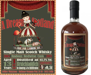 Bruichladdich 2004 (Radoux Redwine Cask).png