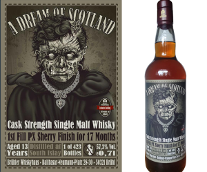Distilled at South Islay 13-year-old First Fill PX Sherry Finish for 17 Months.png